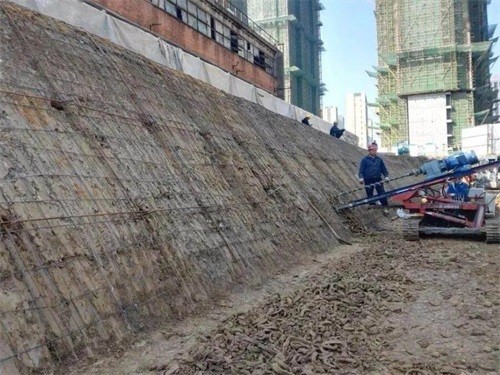 红寺堡建筑边坡支护