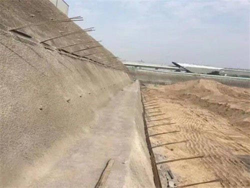 红寺堡河道边坡加固